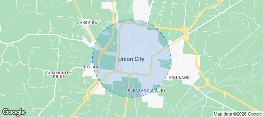 Union City Airbnb map